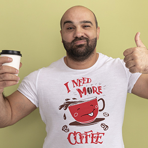 Unisex T-Shirts for Coffee Lovers